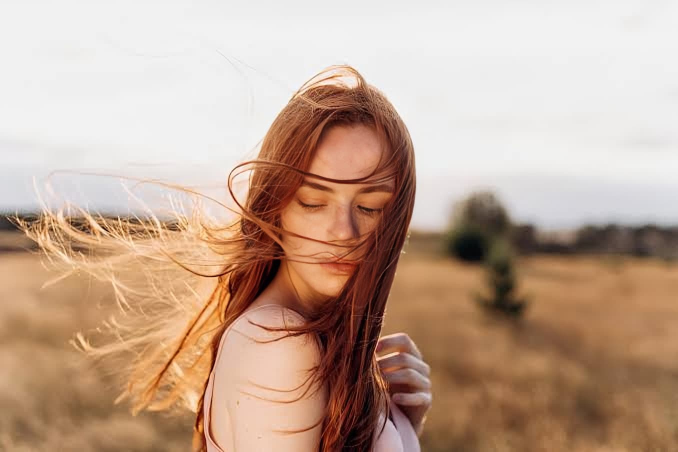 Golden-hour portrait photographed on location.